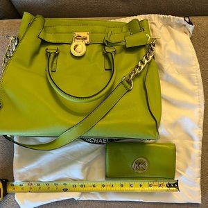 Michael Kors bag and wallet